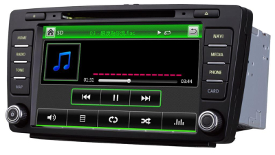 Штатное головное устройство Skoda Octavia A5 2004-2013, Yeti 2009+ на Android 6.0 CARMEDIA T10-820