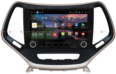 Автомагнитола штатная RedPower K 51215 IPS DSP на Android 8.0 для Jeep Cherokee 2013+ (комп.с маленьким дисплеем)
