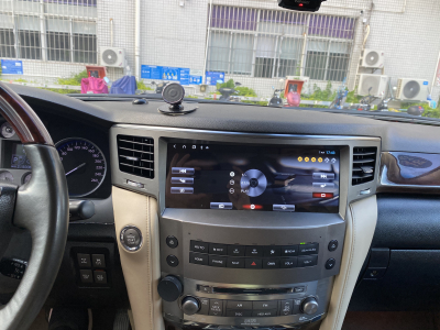 Магнитола для Lexus LX 570 2007-2015 (переходник на штатную гпс антенну - в подарок) на Android 12 - Carmedia KP-L1209