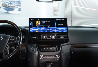 Штатная магнитола Toyota Land Cruiser 200 2015-н.в. (для комплектаций со штатной навигацией) на Android 13 - Radiola RDL-LC200 High DH17