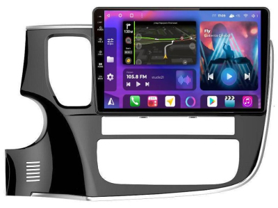 Штатная магнитола для Mitsubishi Outlander 2012-2023 (поддержка 360, БК и климата) на Android 13, QLED/2K, 4G - FarCar S500 Plus (1006M)