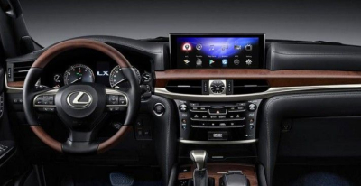 Навигационный блок для Lexus LX570/LX450d 2015-2022 (заводской джойстик в виде мыши и экран 12.3") на Android 10 - Radiola RDL-LEX-H