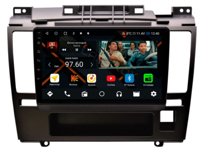 Штатная магнитола Nissan Tiida C11 2004-2014 черный, правый руль на Android 11 - Cardrox CD-4943M