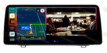 Штатная магнитола Toyota Tundra 2014-2021 серебро на Android 10, DSP, 4G, IPS, Carplay - Cardrox CD-4770-12 (12 дюймов)