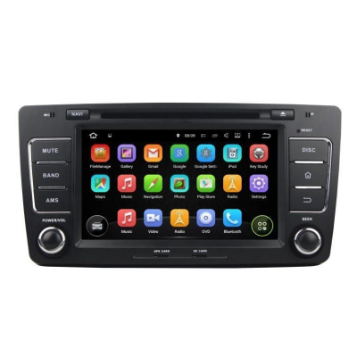 Штатная автомагнитола Android 10 Carmedia XN-8307-P30 для Skoda Octavia A5 2004-2013, Yeti 2009+ (взамен Swing/Bolero)