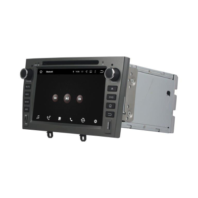 Штатная автомагнитола Android 10 Carmedia KD-7604-g-P30 для Peugeot 408 2012+, 308 2008-2014, RCZ 2010-2015 (серый)