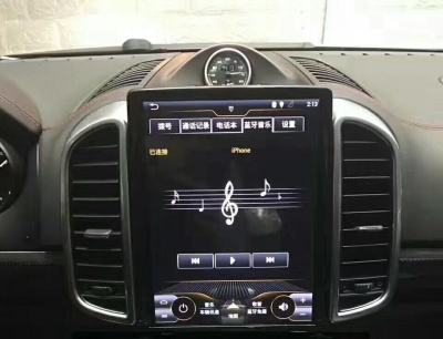 Штатное головное устройство Tesla для Porsche Cayenne 2011-2015 на Android 7.1 Carmedia NH-1004