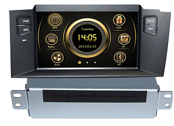 Штатное головное устройство для Citroen C4/C4L 2010-2015, DS4 2012-2015 на Android 8.1 Carmedia KR-7056-S9