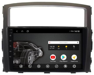 Штатная автомагнитола VOMI ST2735-T8 для Mitsubishi Pajero 4 на Android 10
