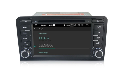 Штатная автомагнитола Audi A3, S3, RS3 2003-2011 Carmedia MKD-A789-P5 Android 10 DSP