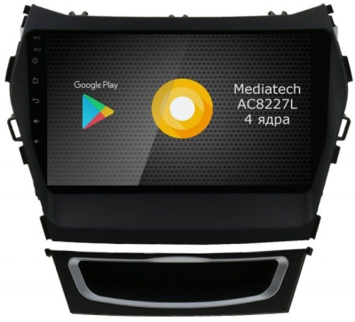 Штатная магнитола Roximo S10 RS-2019 для Hyundai SantaFe 3 (Android 10)