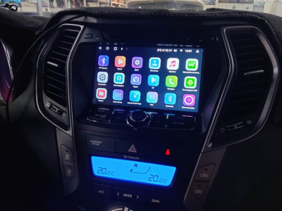Штатное головное устройство для Huyndai Santa Fe 2012+ (DM), Grand Santa Fe 2014+ на Android 10 Carmedia KR-8022-S10