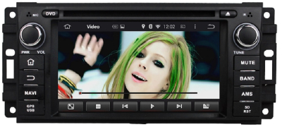 Штатное головное устройство Android 7.1 Newsmy KD-6235-P3-7 для CHRYSLER , JEEP Sebring 300C Grand Cherokee Compass Wrangler Journey