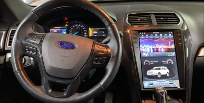 Магнитола Tesla для Ford Explorer 2017+ на Android 9.0 Carmedia ZF-1263-S3-DSP