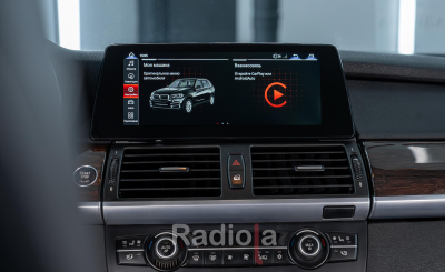 Монитор 10,25" BMW X5/X6 (E70/E71) 2011-2014 CIC на Android 13 - Radiola RDL-6225 L