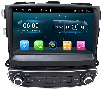 Штатное головное устройство для Kia Sorento 2012-2015 ( XM, рестайл) high на Android 8.1 Carmedia KR-9275-S9 Штатное головное устройство для Kia Sorento 2012-2015 ( XM, рестайл) high на Android 8.1 Carmedia KR-9275-S9