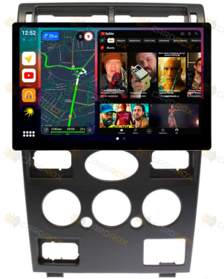 Штатная магнитола Ford Mondeo 2000-2003 (седан), черная на Android 10, DSP, 4G, IPS, Carplay - Cardrox CD-4675-13 (11-13 дюймов)