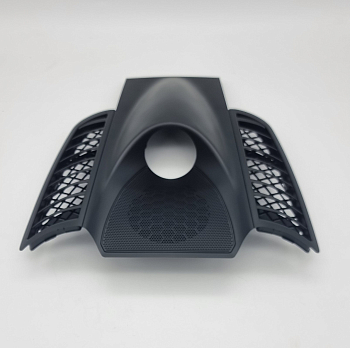 Верхняя крышка панели черная для Porsche Cayenne 2010-2017 - Carmedia ZF-5030-BL