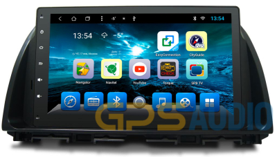 Штатное головное устройство Mazda CX-5 2011-2016 с поддержкой всех штатных функций (1 поколение KE дорестайл) на Android 8.1 CARMEDIA KR-1045-T8