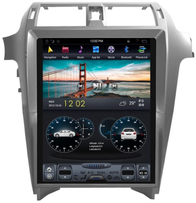 Магнитола Tesla для Lexus GX 460 2014-2017 на Android 9.0 Carmedia ZF-1815-DSP