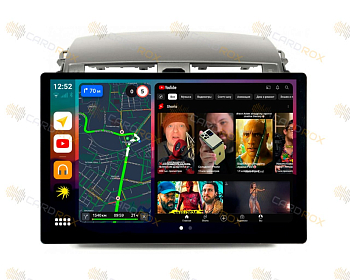 Штатная магнитола Toyota Corolla E150 2007-2013 (большая рамка) на Android 10, DSP, 4G, IPS, Carplay - Cardrox CD-4007-13-big (11-13 дюймов)