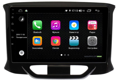 Штатное головное устройство LADA XRAY (2016-) 9 дюймов на Android 10 NaviPilot NPD10L-WTG-L999-09