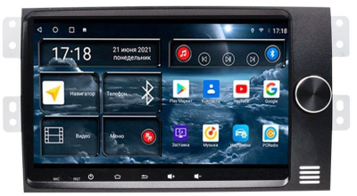 Автомагнитола штатная с 2K экраном RedPower 71322 Slim на Android 10 для Kia Mohave рестайлинг 1-поколение HM (04.2017-11.2020)