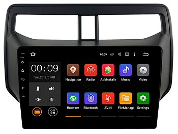 Штатная магнитола Roximo 4G (2K) RX-1107 для Toyota Rush, 2017-2023(Android 13)