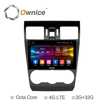 Штатная магнитола Ownice C500+ S9511P для Subaru Forester 2013-2016 (Android 6.0)
