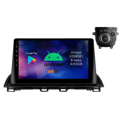 Штатная магнитола для Mazda 3, 2014- на Android 14 - Airoc RMN-2407