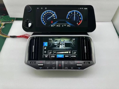 Магнитола для Toyota Land Cruiser 300 2021+ low на Android 10 - Carmedia KP-T1218