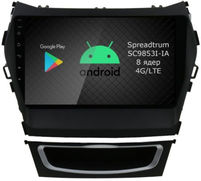 Штатная магнитола Roximo RI-2019-8 для Hyundai SantaFe 3, 2011-2019 на Android 12 (8/128Gb)