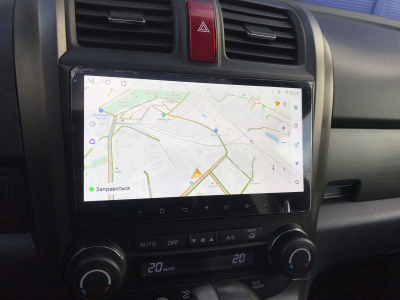 Автомагнитола штатная с 2K экраном RedPower 71009 Slim на Android 10 для Honda CRV 2007-2012