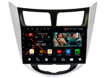 Штатная магнитола Hyundai Solaris 2010-2016 на Android 11 - Cardrox CD-4005M