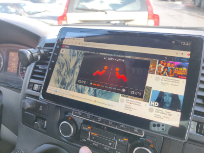 Автомагнитола штатная с 2K экраном RedPower 71104 Slim на Android 10 для Volkswagen Universal ( до 2017 )