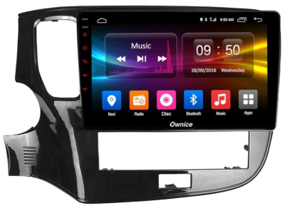 Штатная магнитола для Mitsubishi Outlander 3 2019+ на Android 12 (14), (QLED/2K) - Carmedia OL-1573-NPQU