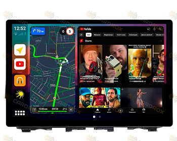 Штатная магнитола Honda Civic 2016+ на Android 10, DSP, 4G, IPS, Carplay - Cardrox CD-4897-13 (11-13 дюймов)