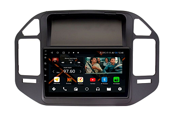 Штатная магнитола Mitsubishi Pajero 3 2000-2006 черный на Android 11, DSP, 4G, IPS / QLED 2K, Carplay - Cardrox CD-4336