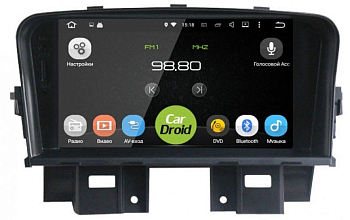 Штатная магнитола Roximo CarDroid RD-1304D для Chevrolet Cruze 2009-2013 (Android 9.0) DSP