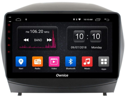 Штатная магнитола Ownice G30 S1702J для Hyundai ix35 (Android 9.0)