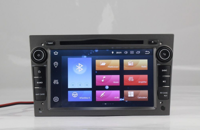 Штатная автомагнитола Opel Astra H, Vectra C, Corsa D, Antara, Vivaro, Meriva, Zafira (темно серый) Carmedia MKD-7408-P30-g Android 10 DSP