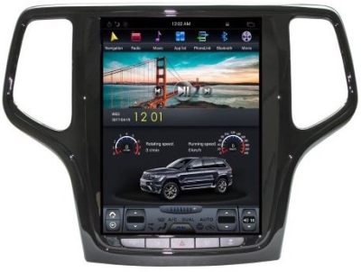 Штатная автомагнитола TESLA VOMI TS0001 для Jeep Grand Cherokee 2014+ на Android 7