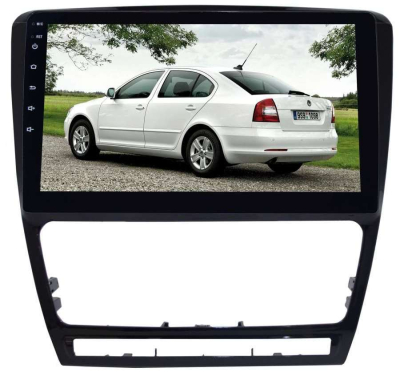 Штатная магнитола для Skoda Octavia 2007-2013 LeTrun 2518-2466 10 дюймов KD Android 8.1 MTK-L 2+16 Gb