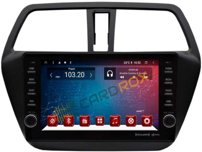 Головное устройство на Android 10 для Suzuki SX4 2014-2020 CARDROX FD-4327-TS10-4-64 с кнопками и DSP процессором