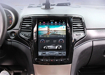 Магнитола Tesla для Jeep Grand Cherokee 2013+ черная на Android 11 Carmedia ZF-1217B-Q6