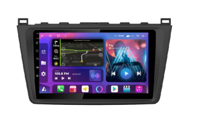 Штатная магнитола для Mazda 6 2007-2012 на Android 13, QLED/2K, 4G - FarCar S500 Plus (012M)