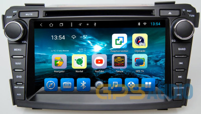 Штатное головное устройство HYUNDAI i40 2011+ на Android 8.1 CARMEDIA KR-7124-T8