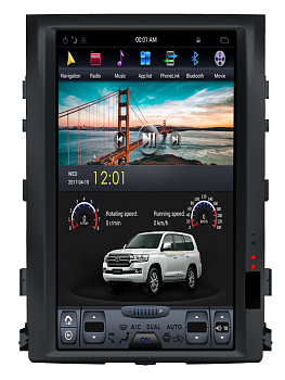 Магнитола Tesla для Toyota Land Cruiser 200 2007-2015 на Android 7.1 CARMEDIA ZF-1806H Магнитола Tesla для Toyota Land Cruiser 200 2007-2015 на Android 7.1 CARMEDIA ZF-1806H
