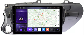 Штатная магнитола для Toyota Hulix 2015+ на Android 10, DSP, HDMI, Интерьерная подсветка - Carmedia SF-1686-D Штатная магнитола для Toyota Hulix 2015+ на Android 10, DSP, HDMI, Интерьерная подсветка - Carmedia SF-1686-D