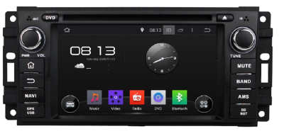 Штатное головное устройство Android 7.1 Newsmy KD-6235-P3-7 для CHRYSLER , JEEP Sebring 300C Grand Cherokee Compass Wrangler Journey